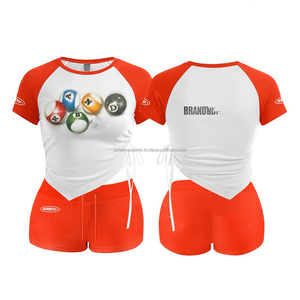 Conjunto Deportivo Personalizado de Algodón para Hombre, Estilo Urbano, para Gimnasio, con Pantalones Cortos y Camiseta - Product Image 3