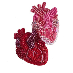 Broche de Pez Hermoso al por Mayor # 0074854751282 Broches de Alambre con Diseño de Hilo de Oro de la Mejor Calidad, Bordado de Encaje, Precio Bajo, Moda - Product Image 3