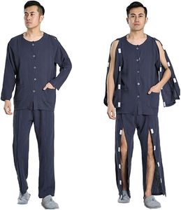 Ropa Adaptada para Personas Mayores con Discapacidad, Camisetas y Pantalones para el Cuidado de Pacientes, Ropa Personalizada al por Mayor, Fácil de Vestir - Product Image 3