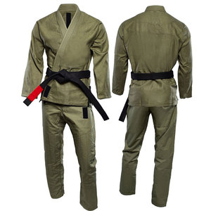เครื่องแบบผ้า BJJ GI ดีไซน์ใหม่เครื่องแบบ BJJ GI เครื่องแบบสีทึบ BJJ GI - Product Image 1