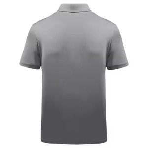 Ropa deportiva de verano personalizada para hombre Jersey de manga corta blanco liso para Polo Patrón sólido y técnica de teñido liso - Product Image 4