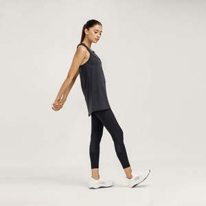 Cheap Price Custom Made Summer Knitted 100% Cotton Breathable Casual Gym Yoga Workout Tank <b>Top</b> for Women - Product Image 3