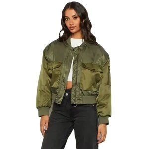 Winter Fall Trendy Women's <b>Jacket</b> Coat Embroidery <b>Patchwork</b> Crop Active Gym Sport Wear Baseball Bomber <b>Jacket</b> for Women Winter - Product Image 1