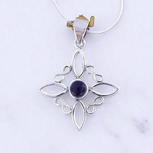 Diseño único Solider 925 Starling Plata Colgante hecho a mano - Product Image 2