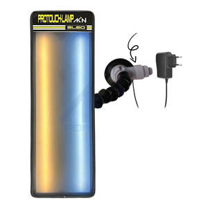 Lampe de réglage d'inspection PDR compacte à double LED à luminosité réglable 45cm avec base magnétique/d'aspiration - Product Image 2