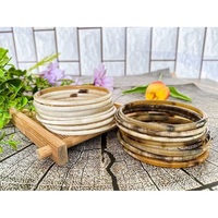 Bracelets en corne de buffle polie, fabriqués en Inde, par des designers de premier plan, écologiques, faits à la main, vente en gros, pour mariage, motif animal