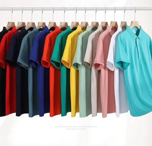 Los hombres más vendidos para Polos de calidad superior Slim Fit tejido de punto de secado rápido y transpirable patrón sólido - Product Image 6