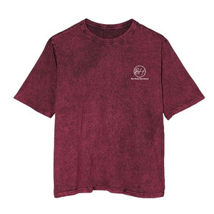 T-shirts pour hommes à coupe ample, imprimés avec logo personnalisé, effet délavé, dernière tendance, respirants, 100% coton, effet délavé, très demandés. - Product Image 1