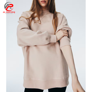 Sweat-shirt de grande taille pour femmes Pull-over tendance Sweatshirts surdimensionnés pour femmes Pull vierge tenues OEM ODM vente en gros au Pakistan - Product Image 3