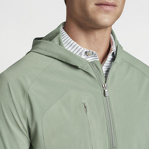 Nuevo diseño personalizar Logo Color hombres lujo Golf sudaderas con capucha en blanco para hombre bolsillo media cremallera sudaderas con capucha - Product Image 4