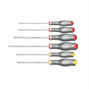 Juego de 6 Destornilladores de Acero Inoxidable para Tornillos de Cabeza Plana y PHILLIPS, Marca USAG - Product Image 2