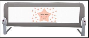 Hot Sale PlayKids Tragbare Bett gitter Kinder Verstellbare Kunststoff Bett gitter Schutz Sicherheits schutz Baby Zaun Bettwäsche Krippe Barriere - Product Image 3