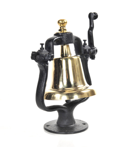 Campana de la Victoria Rectangular de Latón para Exhibición en Casa, Oficina o Entidades Educativas (17.8Lx29.2Wx36.8H Cm) - Product Image 2