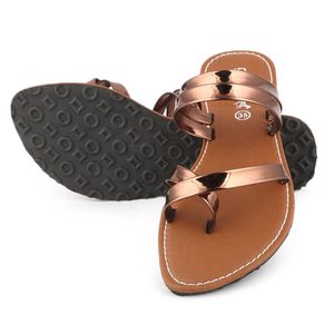 Pantuflas para Niñas (07-A) - Marrón - Product Image 5