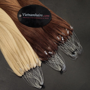 2025 Venta caliente calidad superior 100% extensiones humanas crudas vietnamitas tubo retráctil cutícula completa precio al por mayor - Product Image 1