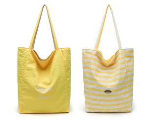 Sac à bandoulière double face rayé, nouveau style pour 2026, design simple, parfait pour les étudiants qui se rendent à l'école ou au travail - Product Image 3