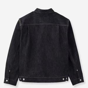 Top Quality Fashion Black Custom Denim <b>Jackets</b> Available At Factory Price & OEM Service - Product Image 3