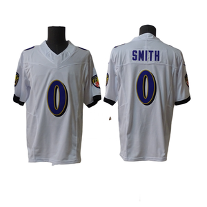 Baltimore Ravens Lamar Jackson formalar için 2025 yeni sezon amerikan futbolu kısa kollu nefes artı boyutu tasarımlar - Product Image 4