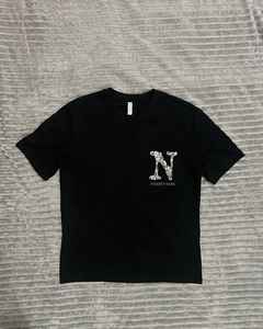 T-shirt surdimensionné de style hip hop vintage pour hommes 100% coton tissé tissu col rond poids lourd manches courtes imprimé Design haut - Product Image 4