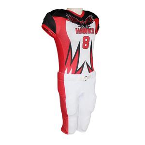 Uniforme de Fútbol Americano de Manga Corta de Secado Rápido y Alta Calidad, Anti-UV, 100% Poliéster, Sublimación Personalizada, Servicio OEM al por Mayor - Product Image 5