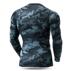 Venta al por mayor Excelente calidad Adultos usan Rash Guard Hombres usan compresión Tight Mangas largas Rash Guard - Product Image 2