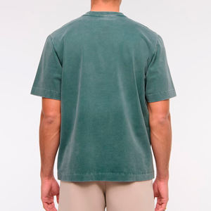 Camisetas Personalizadas de Alta Calidad para Hombre, Estilo Vintage, Impresión DTG, 100% Algodón Orgánico, Tallas Grandes, Transpirables, Ecológicas, Resistentes a los Ácidos - Product Image 2