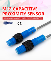 Capteur de proximité capacitif Luoshida PNP/NPN à sortie réglable, sensibilité réglable, IP67, détection de niveau de liquide et de solide sans contact, M12