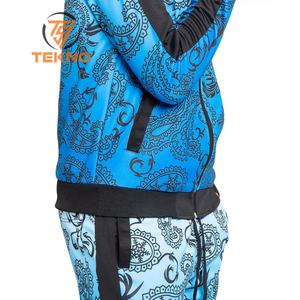 Cómodo chándal de sublimación para hombre elaborado con material duradero con estampado llamativo ideal para gimnasio o uso informal - Product Image 6