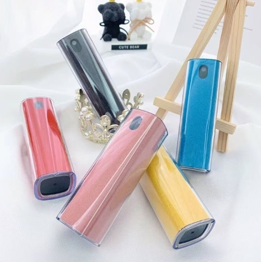 3 in 1 Anti-Microbial Microfiber Screen Cleaner Spray Refillable Phone Mist Cleaner