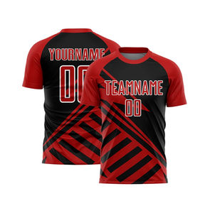 Maillot de football à séchage rapide personnalisé 2025 en polyester avec sublimation et design rétro, uniforme de football 100% en polyester - Product Image 1