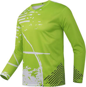 2026 Sublimation conception personnalisée hommes moto maillot course chemises manches longues moto veste moto auto course porter - Product Image 2