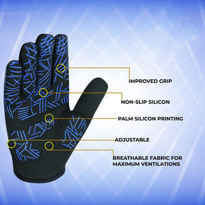 Gants de baseball personnalisés de haute qualité à manchette courte pour receveur avec de bons matériaux et une adhérence élevée - Product Image 4