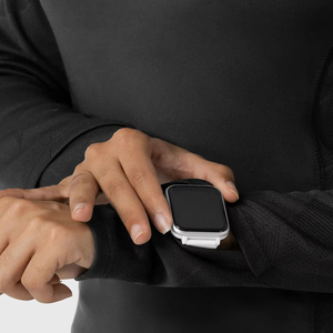 Colección Premium para mujer Última camiseta interior de enfermera de manga larga sedosa con tinte espacial - Product Image 4