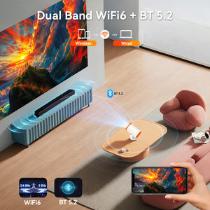 Proyector portátil Android 4K con duplicación de pantalla inalámbrica y HDMI para cine en casa y uso en viajes - Product Image 2