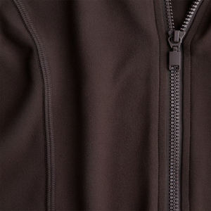 Sweat-shirt en jersey biologique pour femmes, sweat-shirts en coton, vêtements personnalisés, pull, pull à col rond rayé en polaire, sweat-shirt OEM - Product Image 6