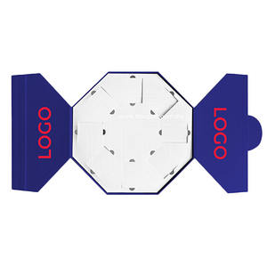 OEM Boîte cadeau de luxe en papier kraft ondulé personnalisable Sac d'emballage pliable en stock prêt UV Avantage Utilisation industrielle commerciale - Product Image 1