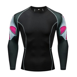 Grappling Mma Rash Guard Design Your Own Plain <b>Compression</b> <b>Shirt</b> Bjj Rash Guard Custom Printed Mens Rash Guard - Product Image 1