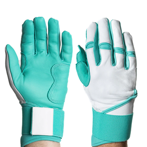 Professional <b>Baseball</b> Batting Gloves Adults Youth Leather Palm Superior Comfort Custom Logo Wholesale OEM/ODM Service QASWA - Product Image 4