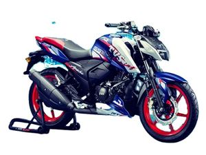 Fourche télescopique de moto Apache RTR 165 RP Double cradle Split Synchro Showa Race de l'Inde - Product Image 2