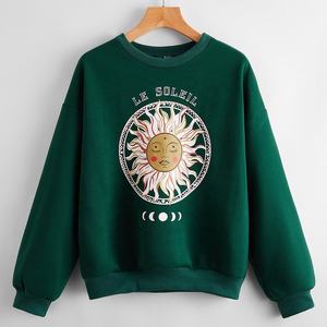 Nuevo personalizado al por mayor 3D para Puff estampado sudadera de gran tamaño Unisex peso pesado cuello redondo para hombres invierno espuma impresión sudaderas - Product Image 6