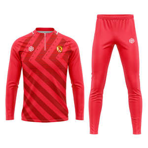 Survêtement en polyester pour hommes Tissu doux respirant à séchage rapide OEM ODM Vêtements de sport personnalisés en gros directs d'usine - Product Image 5