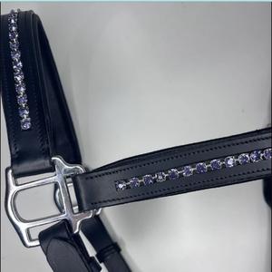 Harnais en cuir Adeefa Enterprise, magnifique cristal pour chevaux avec harnais en acier inoxydable pour chevaux. - Product Image 2