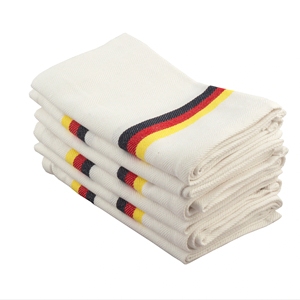 Toalla de hueso de arenque de algodón 100% para el hogar, playa, Cocina, Restaurante infantil, microfibra de lino sostenible tejida de Color Turquesa - Product Image 1