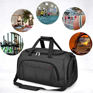 Sac de sport en PU de grande taille avec logo personnalisé en gros, compartiment pour le basketball, sac de voyage, sac de sport pour la nuit, sac à dos - Product Image 6