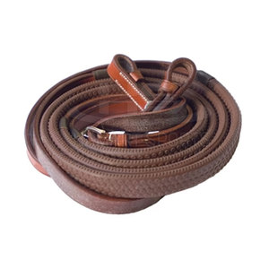Rienda de Cuero de Caballo con Goma, Rienda Inglesa Suave al por Mayor, Rienda de Caballo de Primera Calidad 2026 - Product Image 1