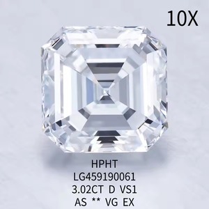 เจ้าหญิงเจียระไนรูปหัวใจความต้องการสูง3.02 CT D สีขาวหลวม CVD HPHT Lab ปลูกเพชรที่ผ่านการรับรองสำหรับการทำเครื่องประดับ - Product Image 2