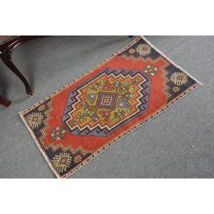 Alfombra Kilim clásica roja y verde de 1,8x3,2 pies, área grande, rectángulo de lana turca, patrón abstracto de látex de 10mm para decoración de habitación de pasillo - Product Image 2