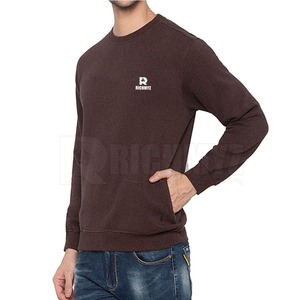 Concevez votre propre sweat-shirt pour homme personnalisé, sweat-shirt à manches longues d'hiver, sweat-shirt décontracté pour l'extérieur, vente en gros directe d'usine, sweat-shirts pour homme - Product Image 4
