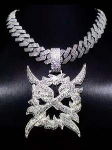 Reloj de Lujo Mecánico Automático con Correa de Acero Inoxidable, Moissanita VVS Color D, Estilo Hip Hop, con Puntero de Oro Amarillo de Alta Calidad - Product Image 5