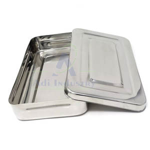 ถาดสแตนเลสสำหรับเครื่องมือผ่าตัดถาดสแตนเลสเครื่องมือฆ่าเชื้อ - Product Image 2